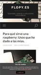 Mobile Screenshot of flopy.es